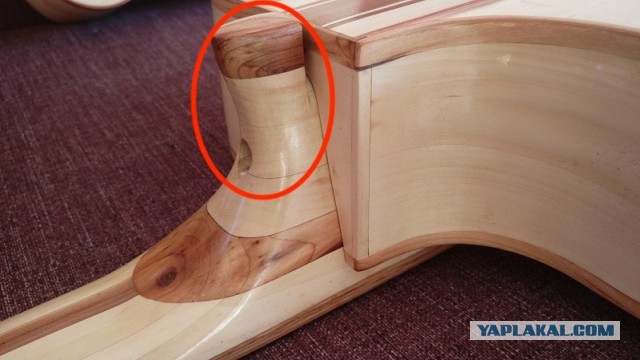 Гитара из бревна