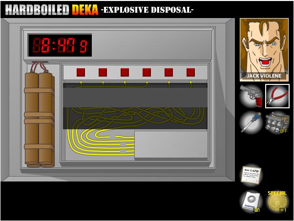 Hardboiled Deka -explosive Disposal-