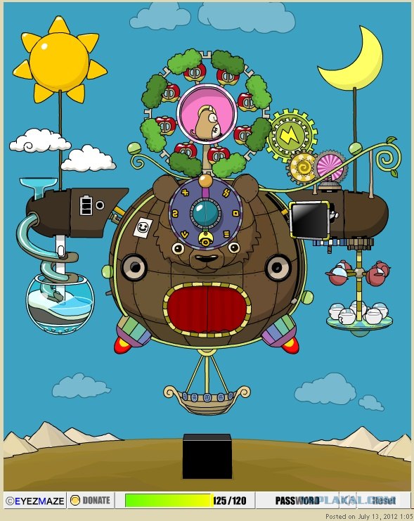 Новая игра от eyezmaze - "Black Box"