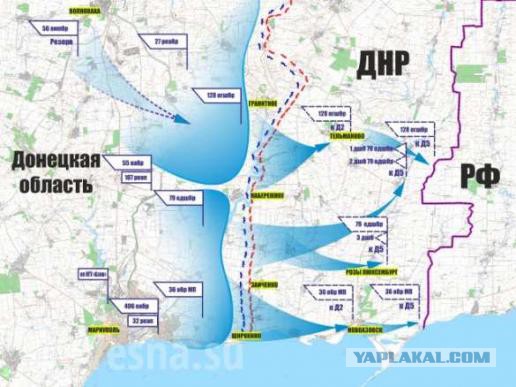 Украина собрала ударную группировку для наступления на Донбасс