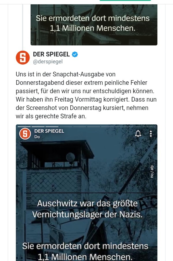 Der Spiegel приписал освобождение Освенцима армии США