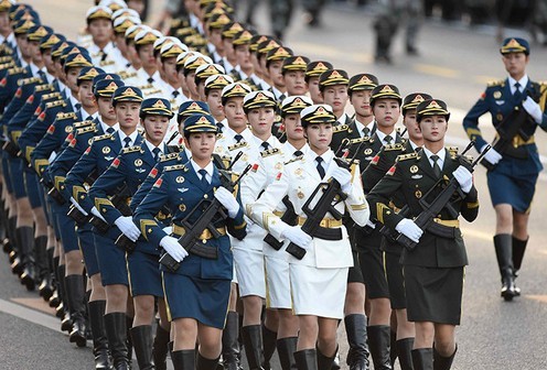 Курьез на параде