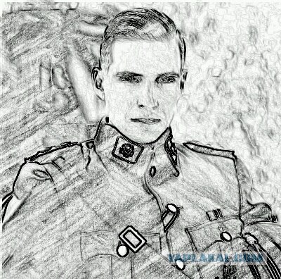 Портрет злодея ручкой