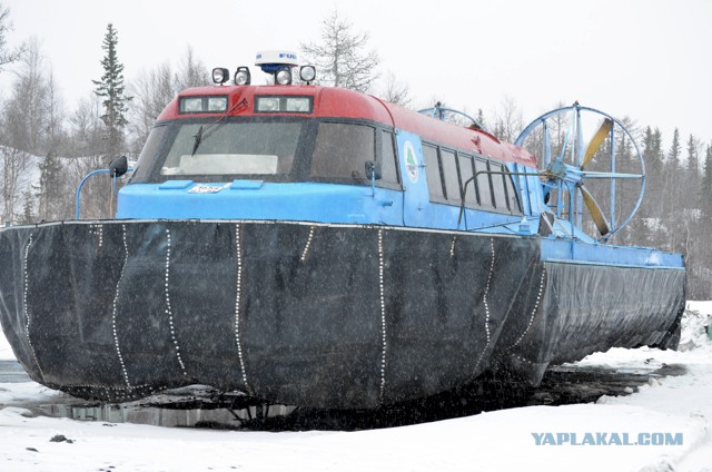 Переправа через Обь. Салехард