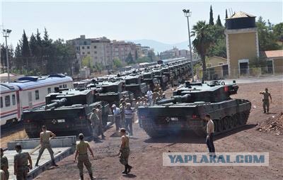 Турки начали ограниченную сухопутную операцию в Сирии