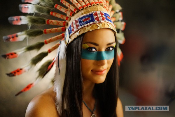 Победительницы индейских конкурсов красоты