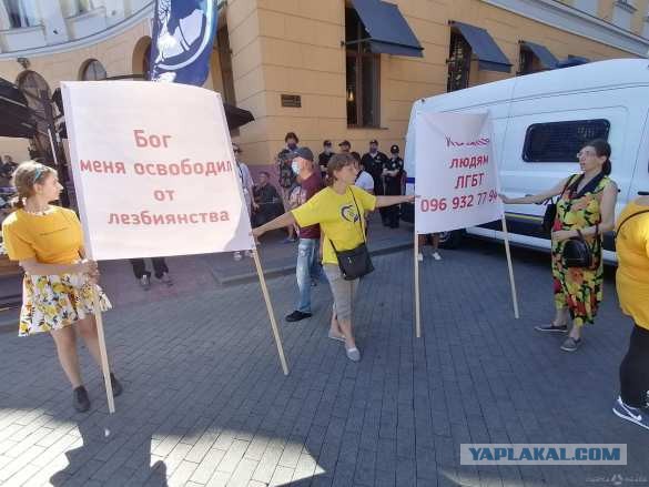 В Одессе произошлоа драка между лгбт и националистами