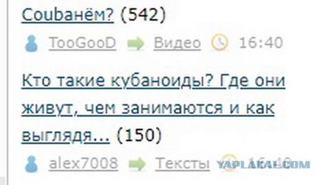 Кто такие кубаноиды? Где они живут, чем занимаются и как выглядят