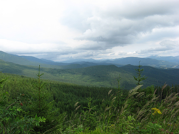 Красота Карпатских гор
