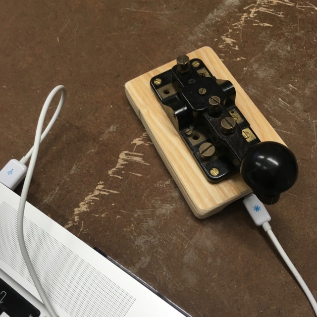 Как подключить телеграфный ключ к компьютеру через USB
