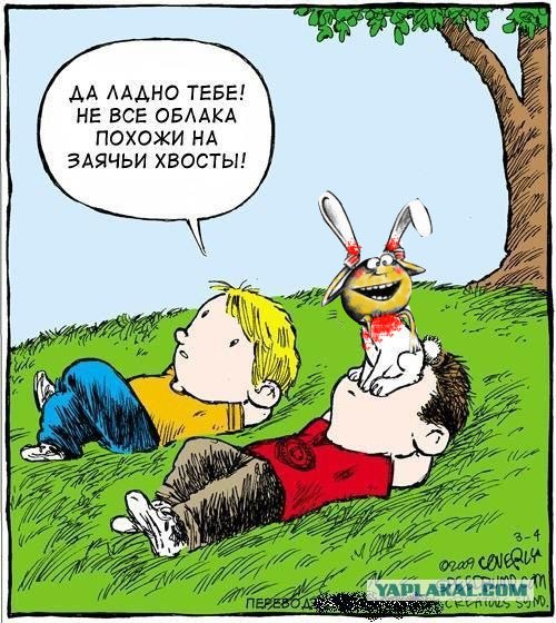 Смотрим на облака вместе