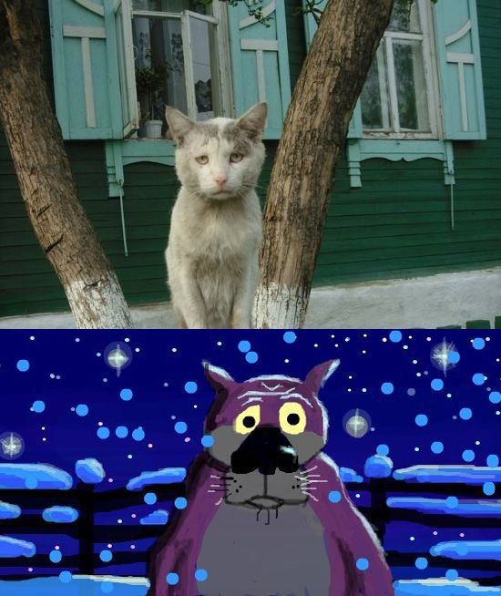 Принес нового "друга" к себе домой !