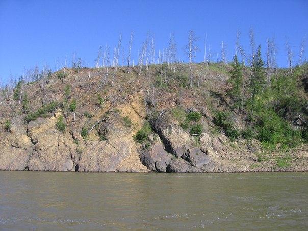 Поход по реке Колыма на самодельном плоту