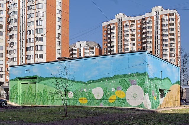 Цветные московские дворы