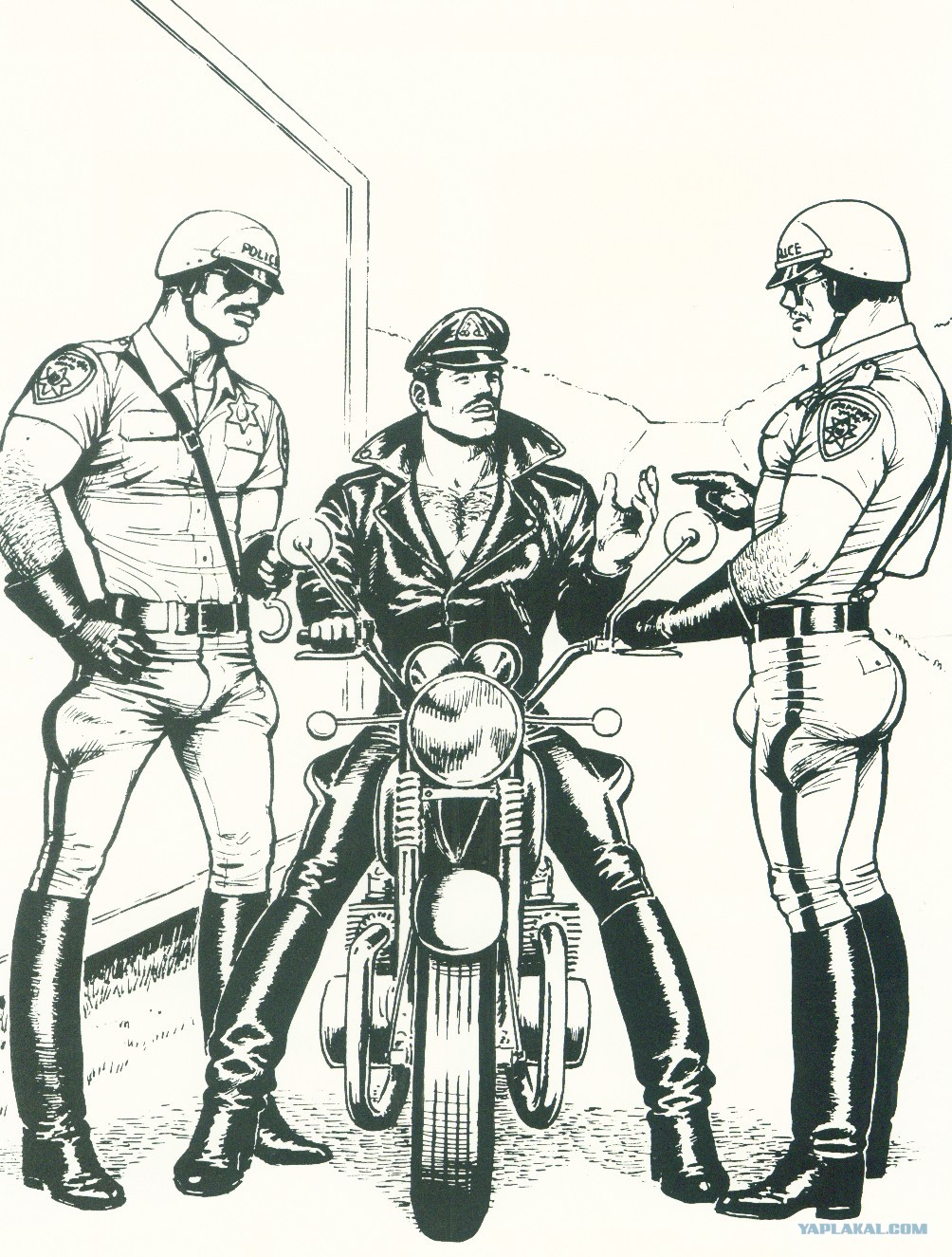 Том оф финланд рисунки