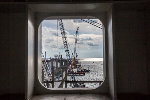 Стройка века, или как строят Крымский мост. Фоторепортаж