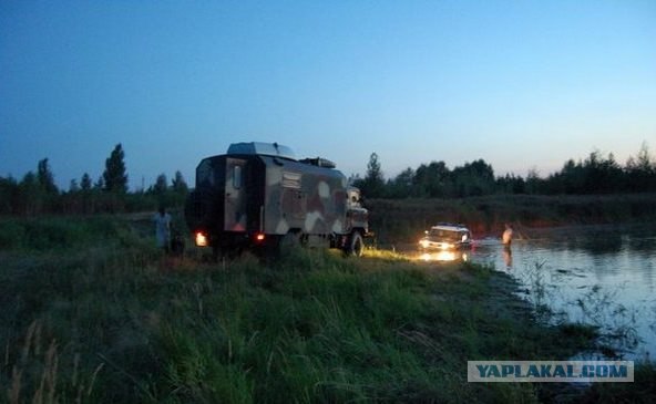 Джип для подводной рыбалки