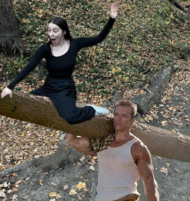 Фотожаба : "Фотошопте меня полностью".