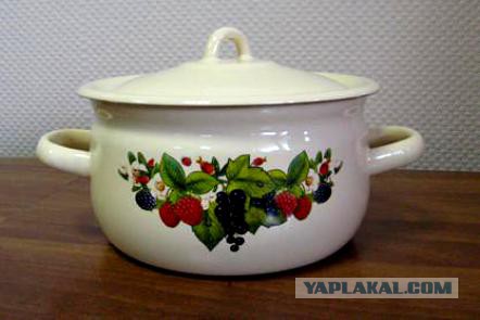 Простой советский горшок