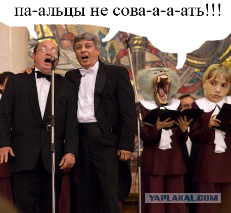 Фотожаба: Не совать!