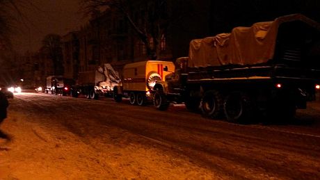 Беркут пошел на штурм