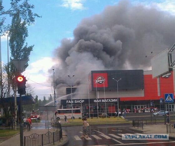 Начался обстрел аэродрома и окрестностей в Донецке