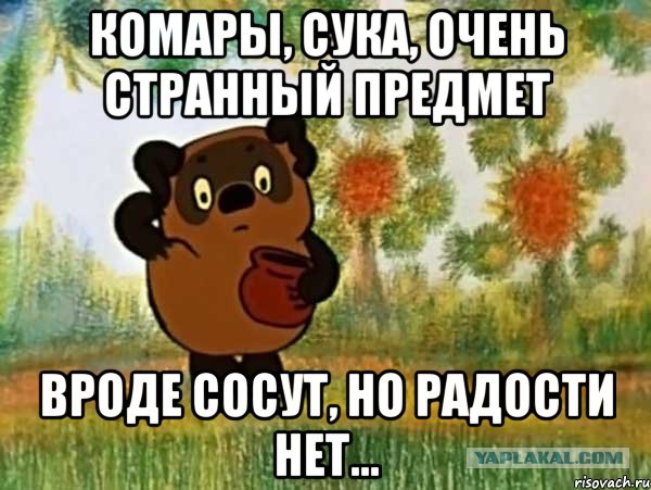 Комары по трассе Хабаровск Комсомольск