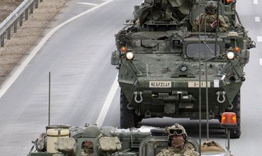 Колонна военной техники США пересекла границу Молдовы
