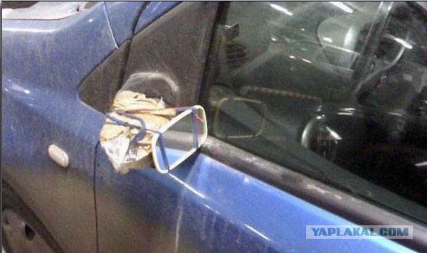Как я зеркало заднего вида чинил