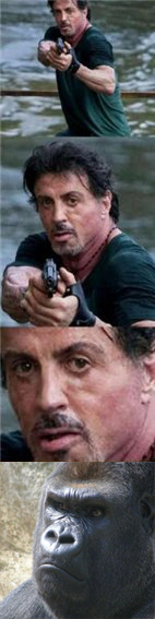 Фотожаба: Куда так торопится Слай?