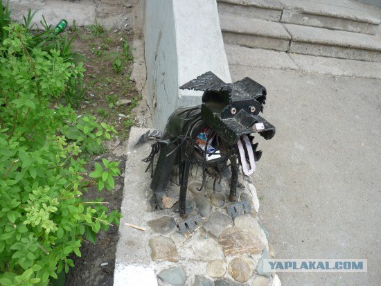 Креативная пёсомусорка