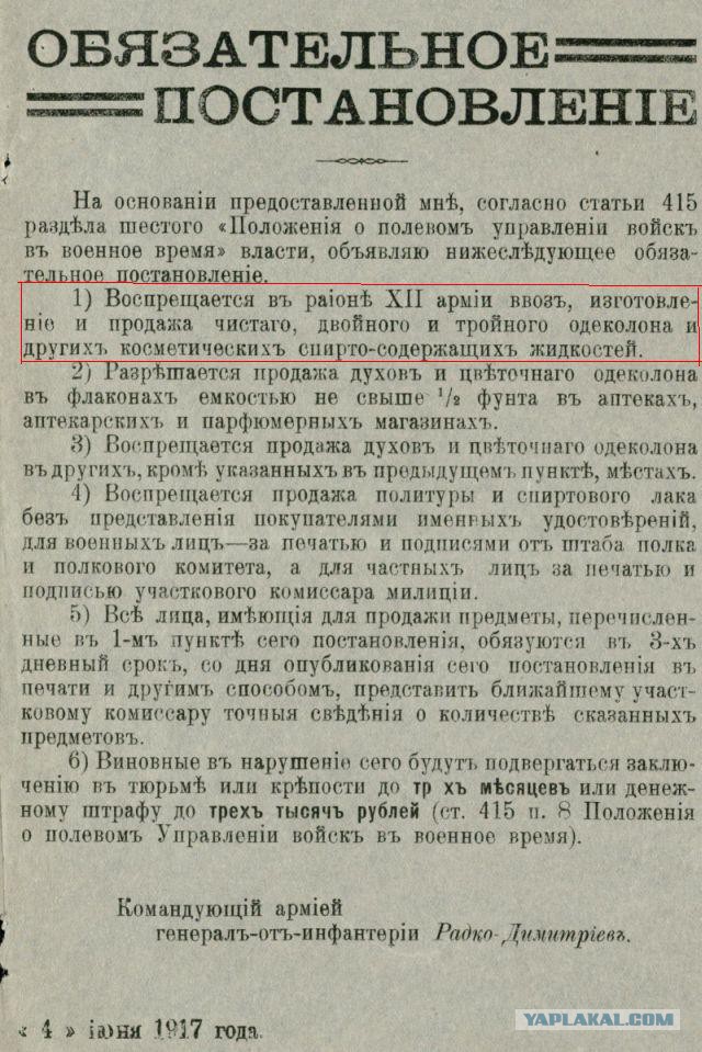 Советские духи и одеколоны