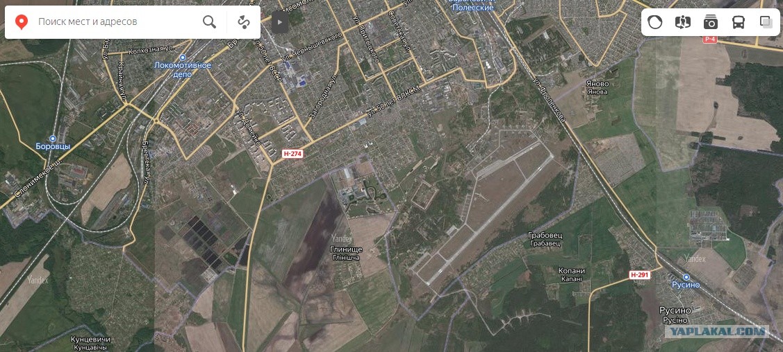 Карта барановичи со спутника с номерами домов