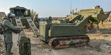 Разминирование пляжей в Мариуполе