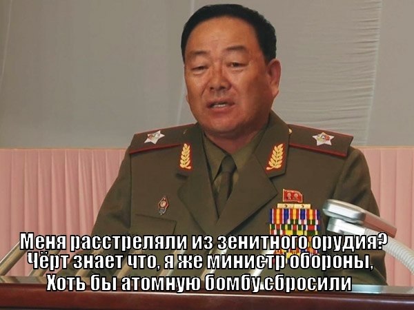 В КНДР министра расстреляли из зенитного орудия