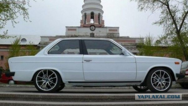 Абсурдный тюнинг - превращение BMW в "Жигули"