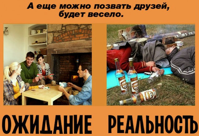 Ожидание против реальности