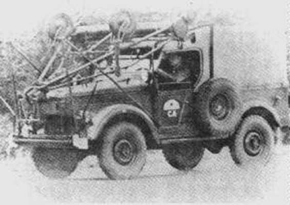 Фотографии разных модификаций ГАЗ-69