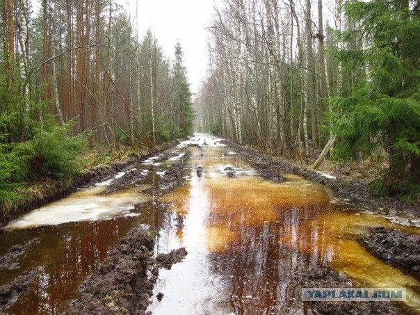 Пост разгневанных дорогами россиян