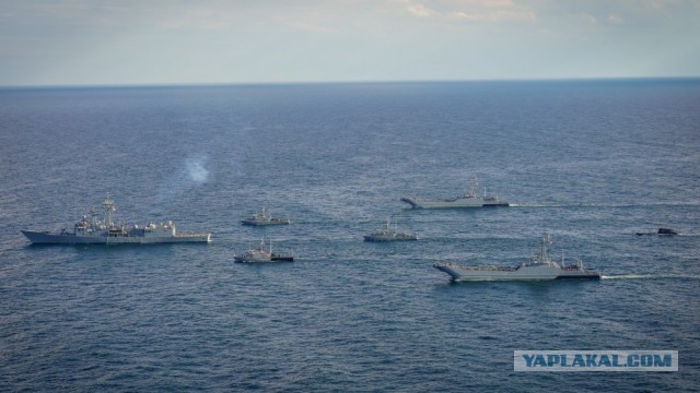 Красиво идут. Демонстрация мощи польского военно-морского флота у границ РФ