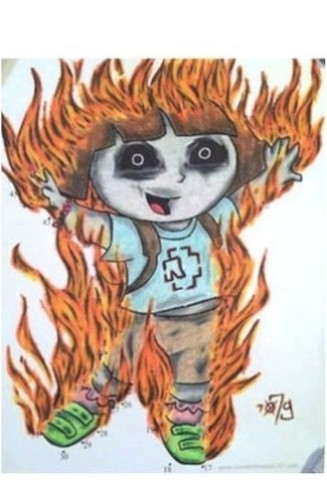 Февральская вечерняя чернь...