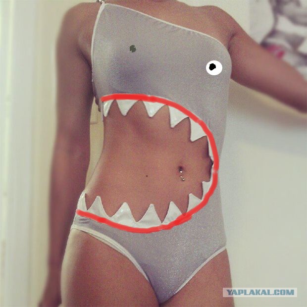 Цапнула акула