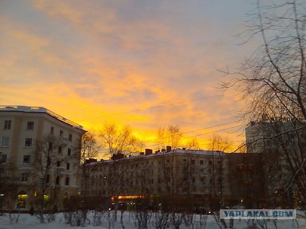 Вот такой вот закат