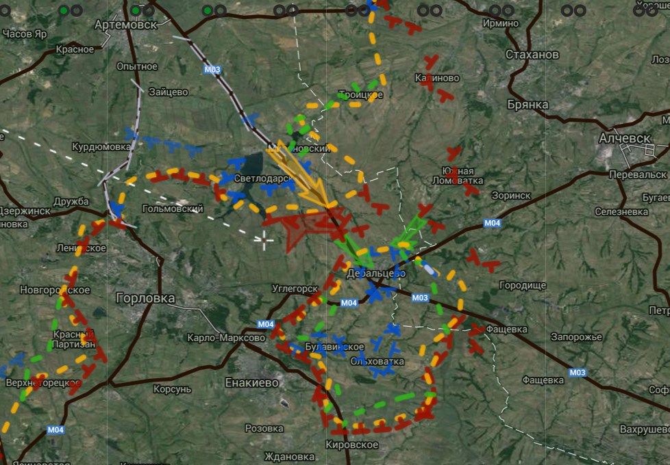 Карта ждановка днр
