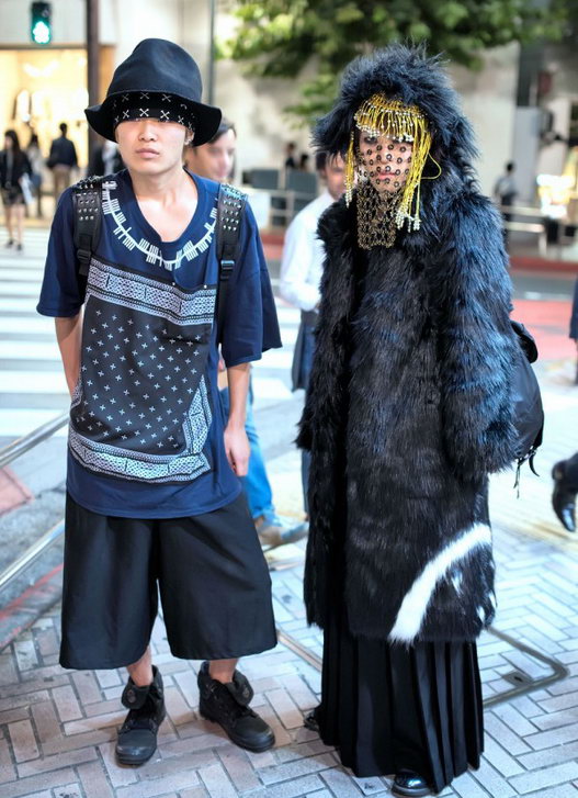 Безумная уличная мода Японии