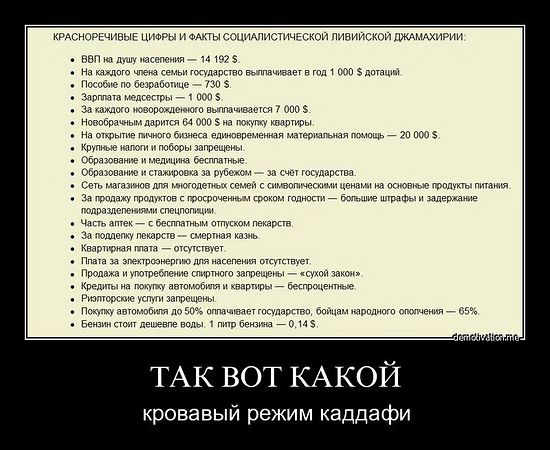 Тиран, ненавидимый собственным народом?