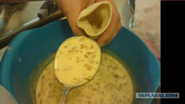 Яичные курзе (вареники)