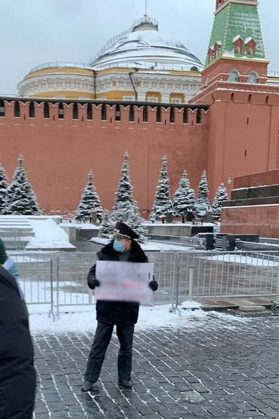 На Красной площади задержали полицейского