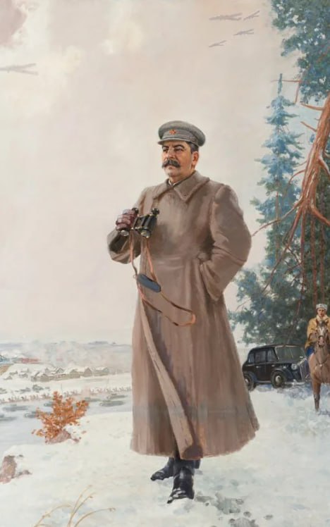 Жизнь Сталина в живописи