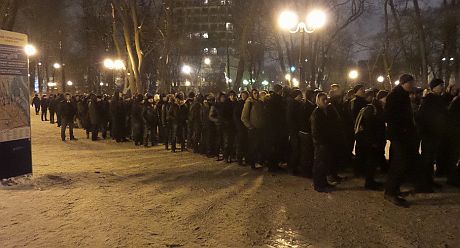 Беркут пошел на штурм